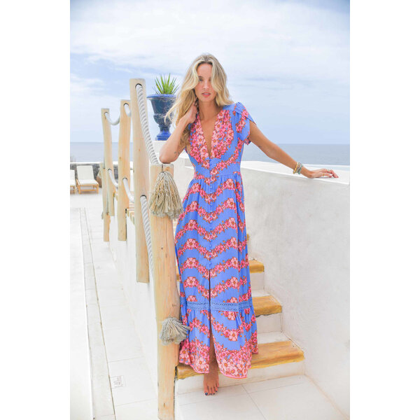 Jaase Maxi Jurk Little Flowers Tabitha | Jaase