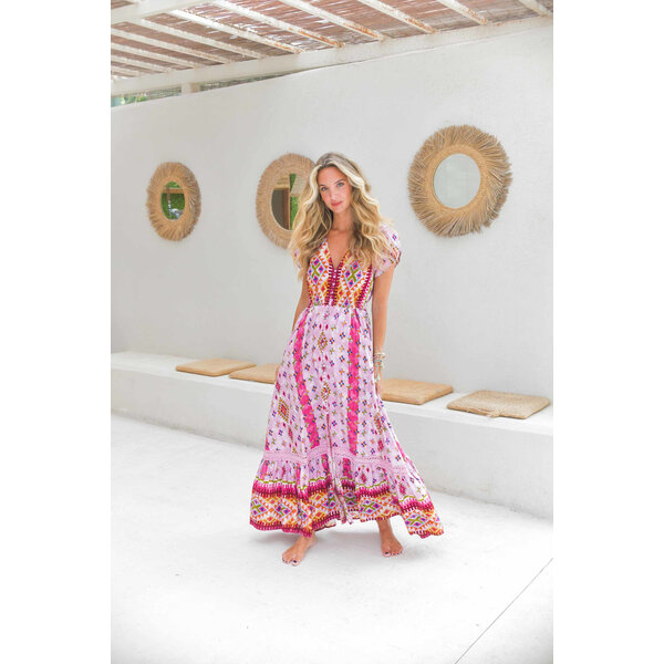 Jaase Lange Jurk Lost Tribe Carmen | Jaase