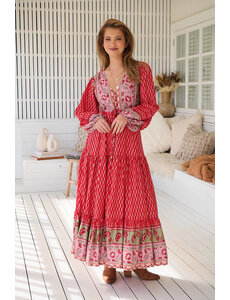 Jaase Maxi Jurk Zelie Ladder Lace Teresa