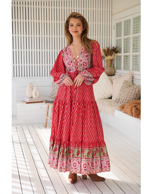 Jaase Maxi Jurk Zelie Ladder Lace Teresa