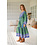 Jaase Midi Jurk Blue Bird Willa | Jaase