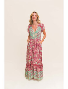 Jaase Lange Jurk Athena Carmen