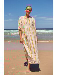 Jaase Lange Jurk Coloured Sands Meadow