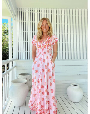 Jaase Maxi Jurk Desert Wildflowers Romi