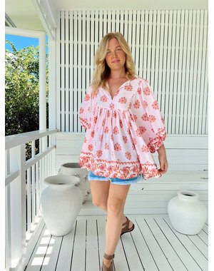 Jaase Blouse Desert Wildflowers Polli