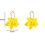 Day & Eve Oorbellen Big Big Flower Sunny Yellow | Day & Eve