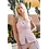 MOOST Wanted Denim top Yasmin Dusty pink | MOOST Wanted