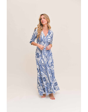 Jaase Lange Jurk Denim dreams Indiana
