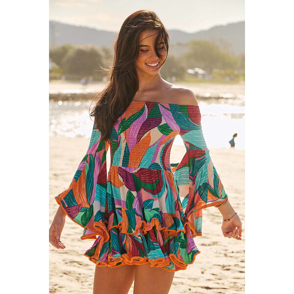 Jaase Korte Jurk Soiree Primrose | Jaase