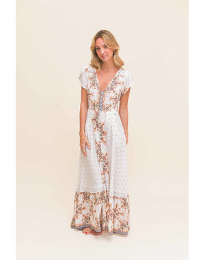 Jaase Lange Jurk Gemstone Carmen