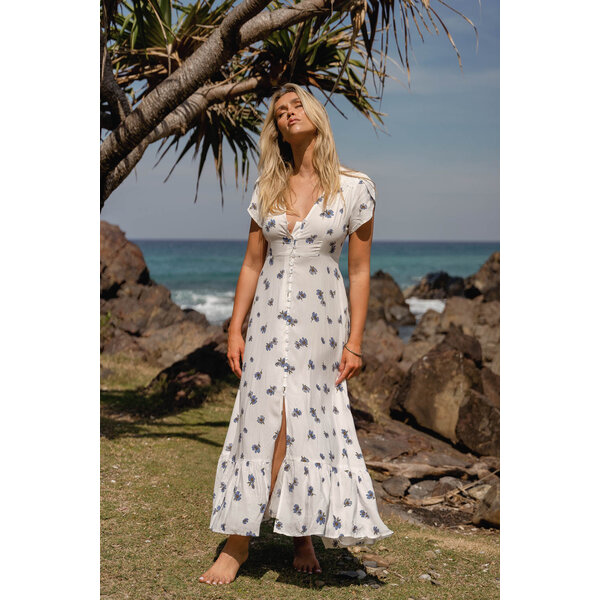 Jaase Maxi Jurk Juneberry Bloom | jaase