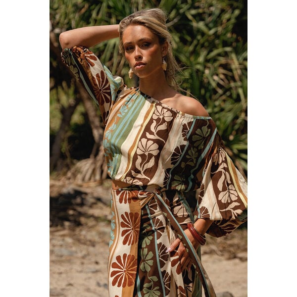 Jaase Blouse Cacao Mist Arabella | Jaase