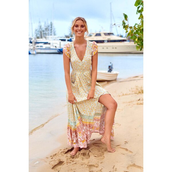 Jaase Lange Jurk Maisha Carmen | Jaase