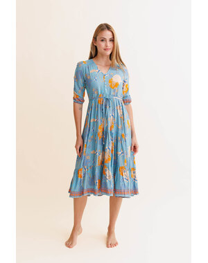 Jaase Midi Jurk Kiara Shorelines