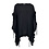 Ibzmode Ruffle Kaftan Millor Black | IBZmode