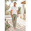 Broek Alejandro antique green | Isla Ibiza Bonita