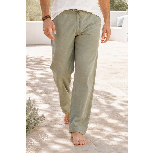 Broek Alejandro antique green | Isla Ibiza Bonita