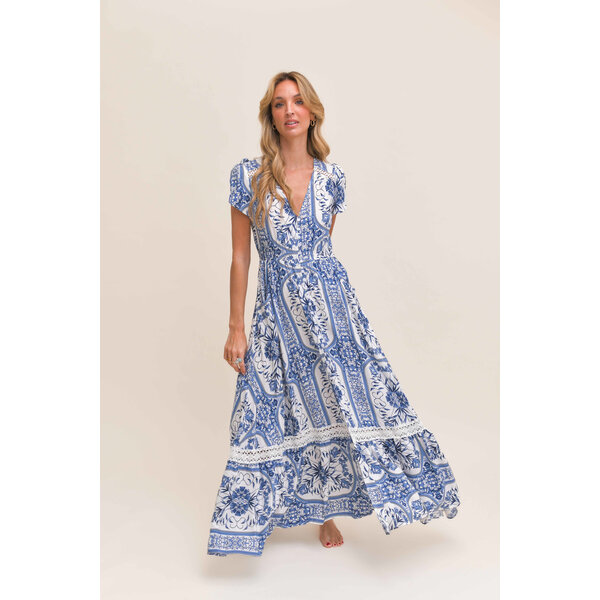 Jaase Lange Jurk Denim Dreams Carmen | Jaase