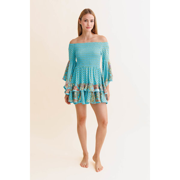 Jaase Korte Jurk Atlantis Primrose | Jaase