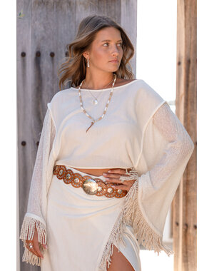 Ibzmode Top Adela Brisola Ivory