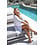 Ibzmode Korte Jurk Florita Rosas White | IBZmode