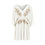 Ibzmode Korte Jurk Florita Rosas White | IBZmode