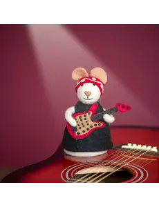 Sjaal met Verhaal Decoratie Muis rockstar