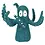 Sjaal met Verhaal Decoratie Sealife Octopus Zeegroen | Sjaal met Verhaal
