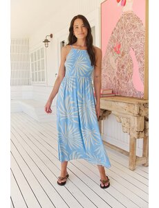 Jaase Midi Jurk Floating Palms Marlowe