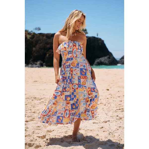 Jaase Lange Jurk Viva de Sol Solara | Jaase