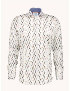 A Fish Named Fred Blouse Guitars F Classics Off White