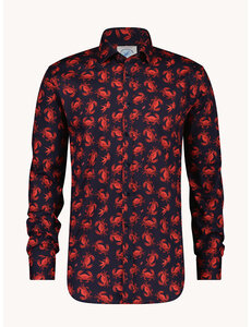 A Fish Named Fred Blouse Crabs F Classics Navy
