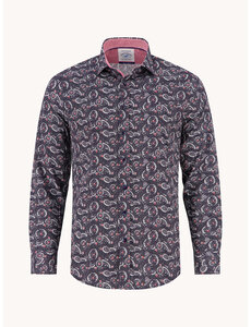 A Fish Named Fred Blouse Wagasa Navy