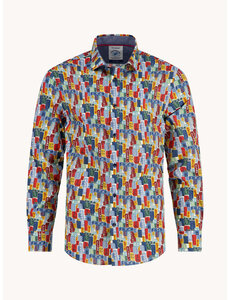 A Fish Named Fred Blouse Tokyo signs Multicolor