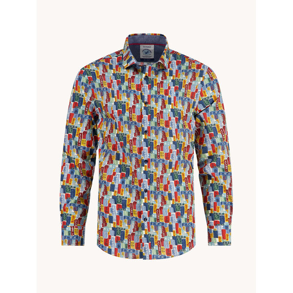 A Fish Named Fred Blouse Tokyo signs Multicolor | A Fish Named Fred