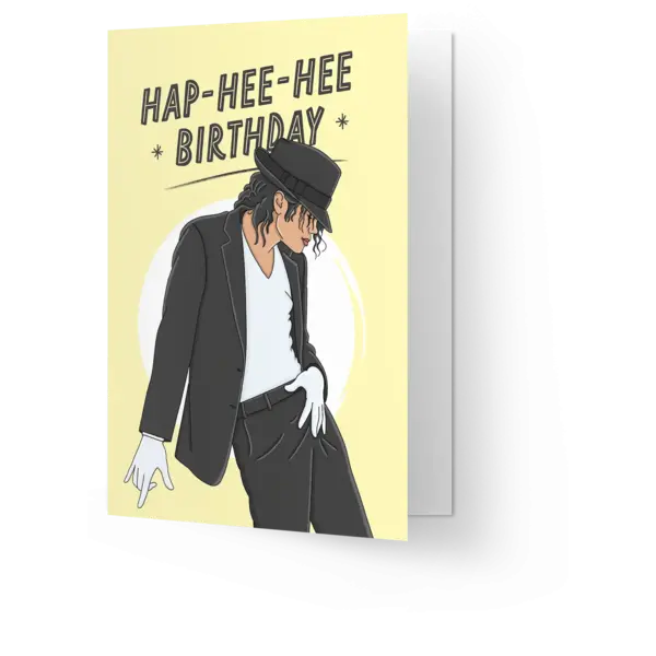 Kaart Blanche Hap-hee-hee birthday | Kaart Blanche