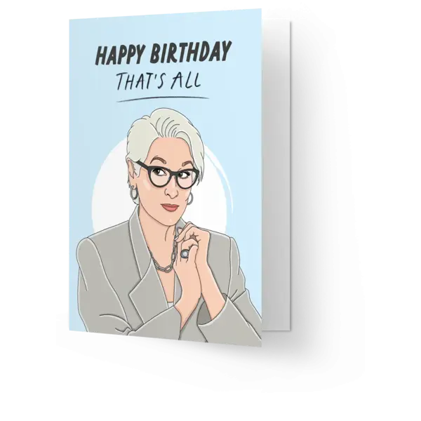 Kaart Blanche Happy Birthday - That’s all - Kaart Blanche