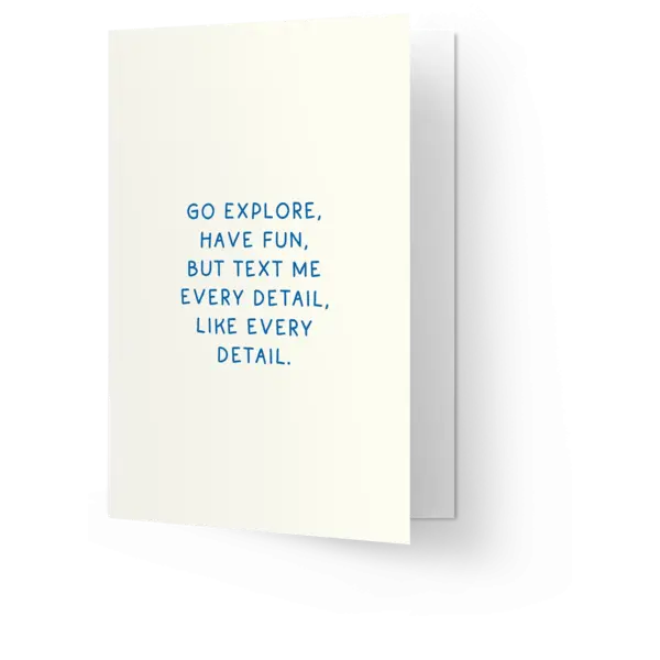 Kaart Blanche Text every detail | Kaart Blanche