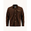 A Fish Named Fred Overshirt rib Chocolate Brown / A fish named Fred