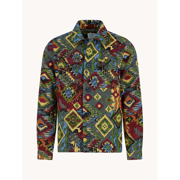A Fish Named Fred Fancy jacket kyoto Multicolor Green / A fish named Fred