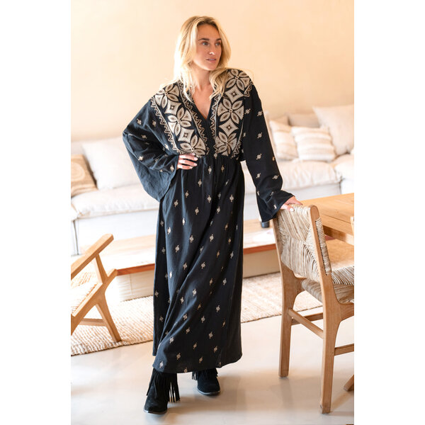 Ibzmode Lange Jurk Liv Black | IBZmode