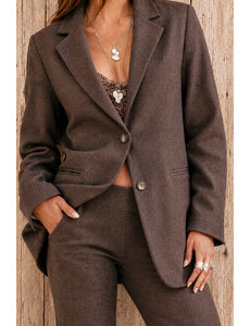MOOST Wanted Blazer Maeve Dark Brown