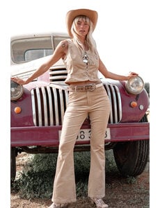 MOOST Wanted Broek Ruby Corduroy Sand