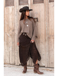 MOOST Wanted Rok Luna Lace Dark Brown
