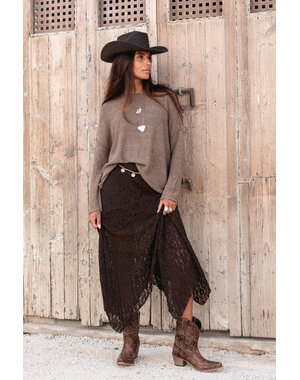 MOOST Wanted Rok Luna Lace Dark Brown