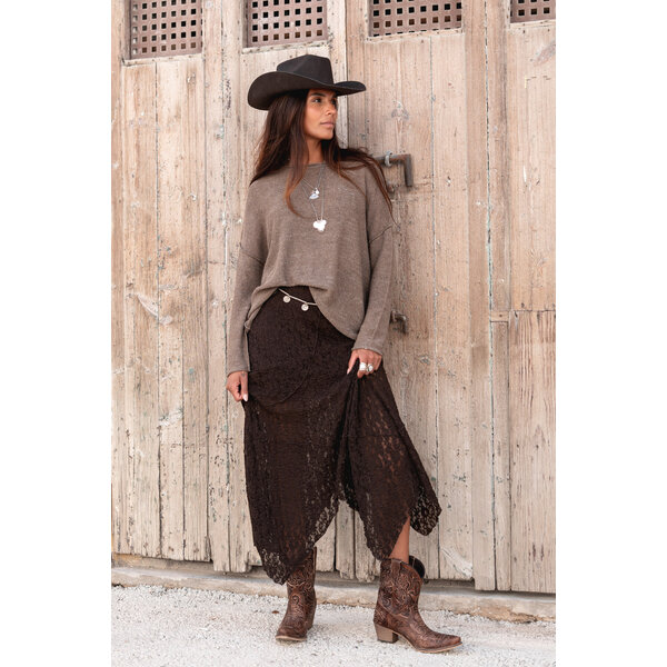 MOOST Wanted Rok Luna Lace Dark Brown | Moost Wanted