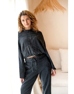 Ibzmode Top Vivian Dark Grey