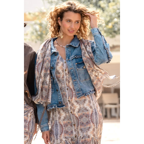 Jacket Mariana Denim Jeans Blue | Isla Ibiza Bonita