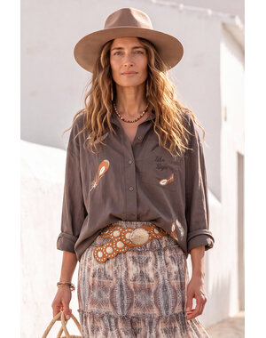  Blouse Nieves Brown