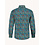 A Fish Named Fred Blouse Japanese Rounds Multicolor Green | A Fish Named Fred